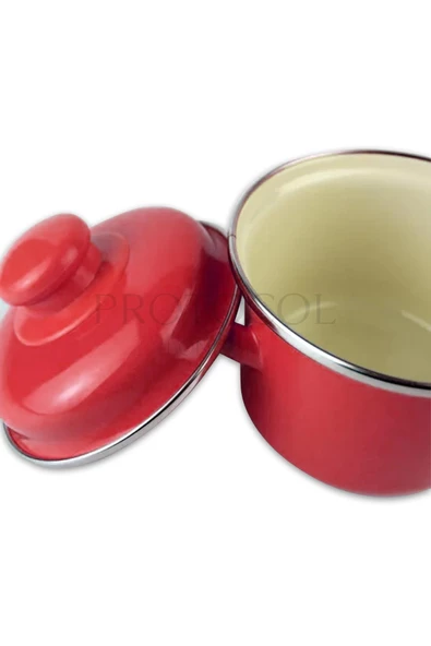 Protocol London Emaye Mini Derin Tencere 12 cm 900 ml - 6