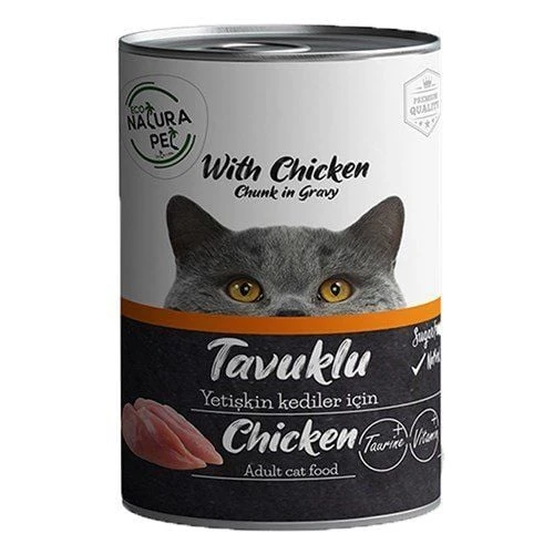 Eco Natura Pet Tavuklu Yetişkin Kedi Konservesi Gravy 400 Gr X 6 ürün görseli 1
