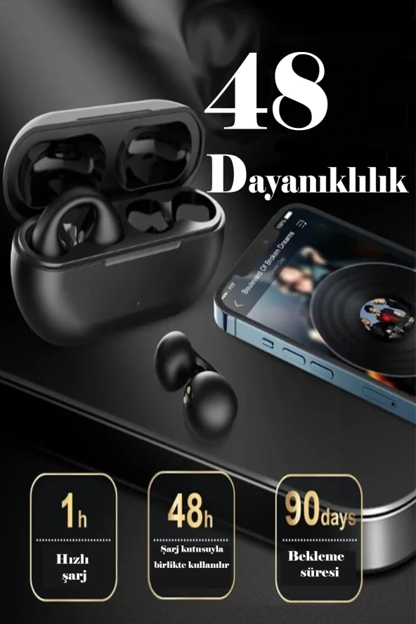 Qpen AM-TW01 BT Kablosuz Kulaklık - 4