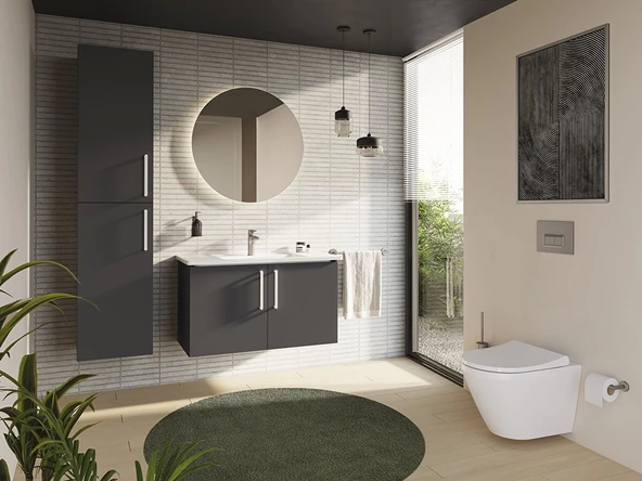 VitrA Integra 7041L003-0090 Rim-ex Asma Klozet, 54 cm, Beyaz - Resim 6