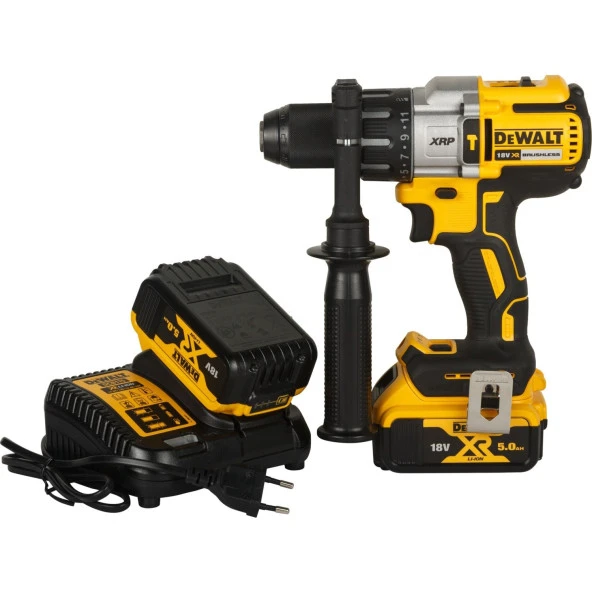 Dewalt DCD996P2 18V 5.0 Ah Li-ion Çift Akülü Kömürsüz Profesyonel Darbeli Matkap