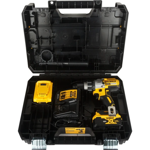 Dewalt DCD996P2 18V 5.0 Ah Li-ion Çift Akülü Kömürsüz Profesyonel Darbeli Matkap - 3