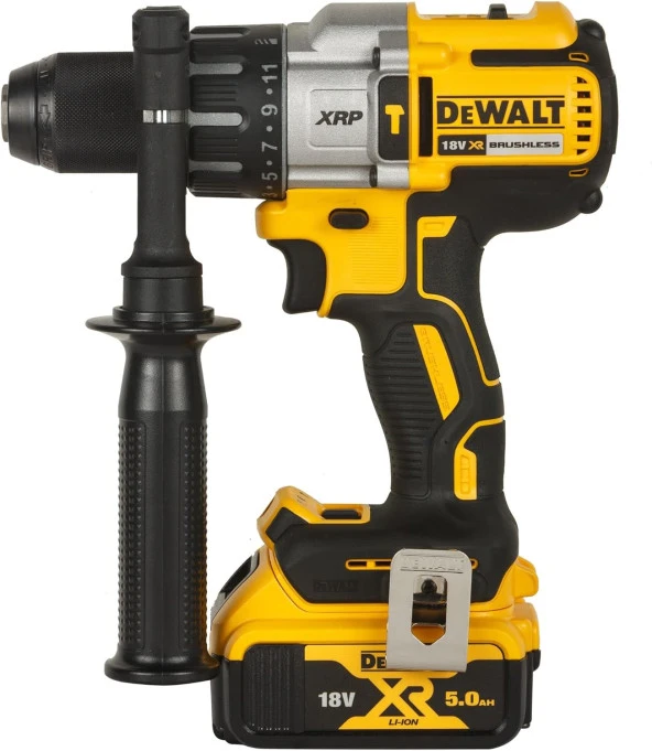 Dewalt DCD996P2 18V 5.0 Ah Li-ion Çift Akülü Kömürsüz Profesyonel Darbeli Matkap - 4