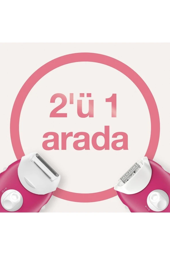 Braun Silk Epil 3 3276 Smartlight, 2'si 1 Arada Epilatör - 4