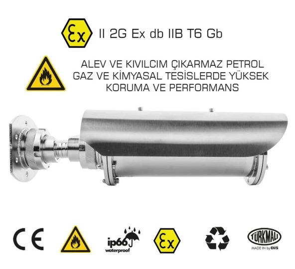 OiS XTR V2 Exproof Kamera Muhafazası