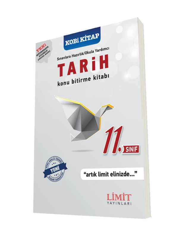 11.Sınıf Tarih Konu Bitirme Kitabı Limit Yayınları ürün görseli 1