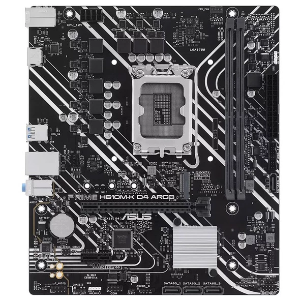 Asus Prime H610M-K D4 ARGB 1700P Hdmi - 3