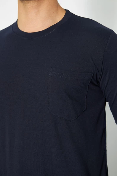 Sweat t-shırt Bisiklet Yaka Kışlık Uzun Kol - 7