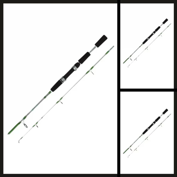 Uyguna-Yakala Yeşil 20-40 Gr 2.10 Mt İki Parça Dolgu Kamış-KMŞ.588 - Resim 2