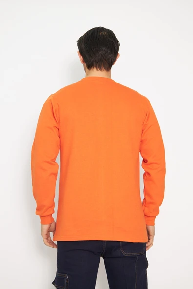 Sıfır Yaka Sweat %100 Pamuk - 5