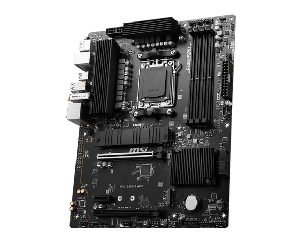 MSI PRO B650-S WIFI DDR5 7200(OC)MHz HDMI DP M.2 ATX AM5 - 3
