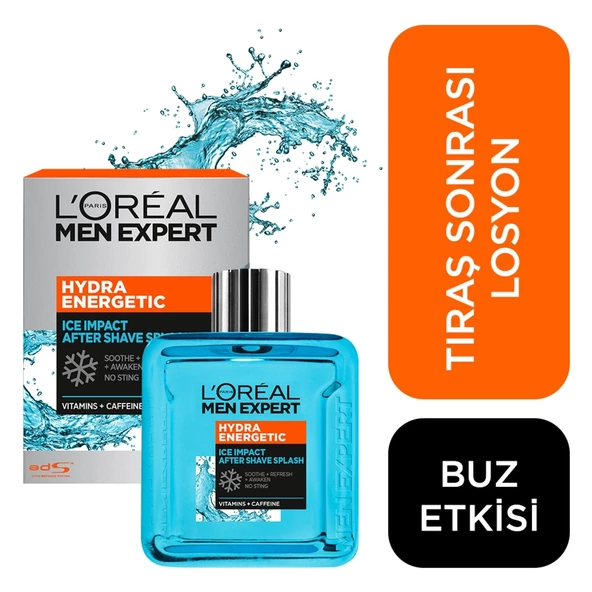 L'Oréal Paris Men Expert Hydra Energetic Tiraş Sonrasi Losyon 100Ml