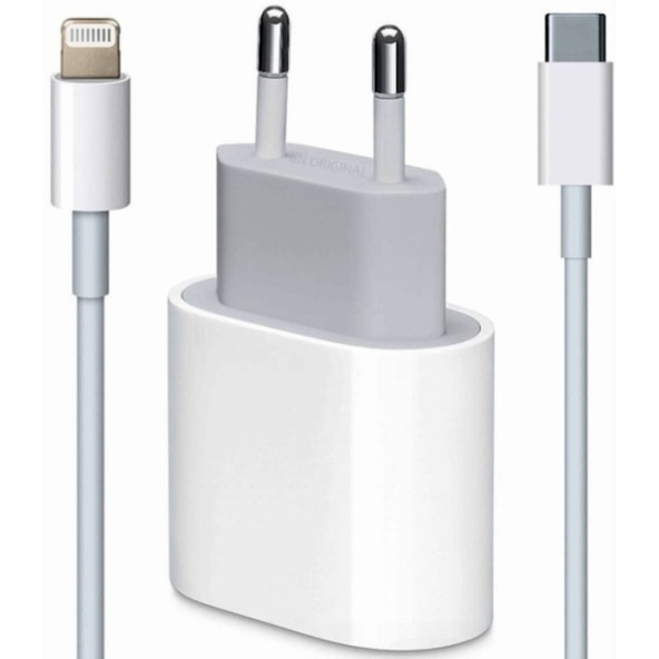 Apple Iphone 11 / 11 Pro 20w Adaptör ve 2 Metre Type C Kablo Set - 2