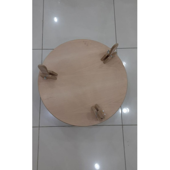 Ekmek Açma Tahtası Hamur Açma Tahtası Yer Sofrası 60 Cm - 3