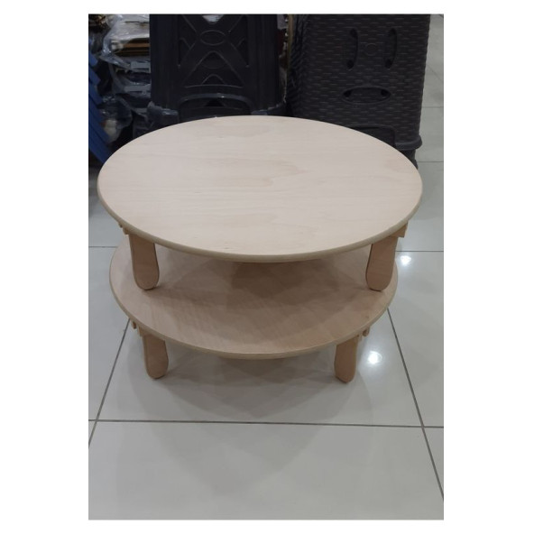 Ekmek Açma Tahtası Hamur Açma Tahtası Yer Sofrası 60 Cm - 4