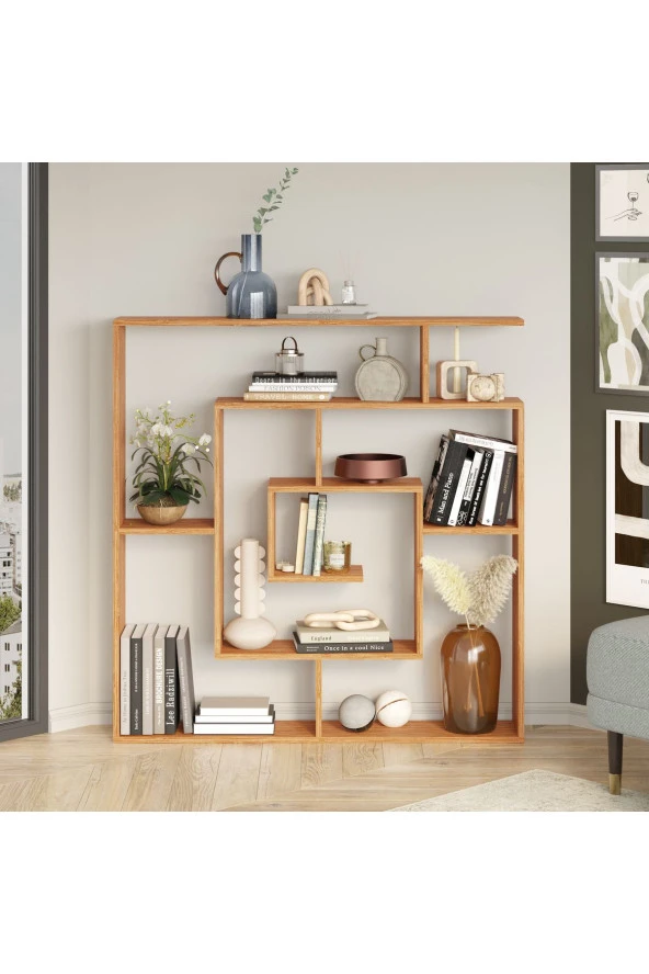 AYZ Granada Modern Labirent Kitaplık - 12
