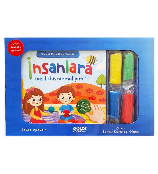 İNSANLARA NASIL DAVRANMALIYIM  GÖRGÜ KURALLARI SET +OYUN HAMURU HEDİYELİ