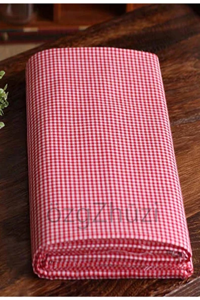 Ekose  Muslin Pamuklu Kumaş ( Kul. Alanları :elbise ,etekvb. ) - 6