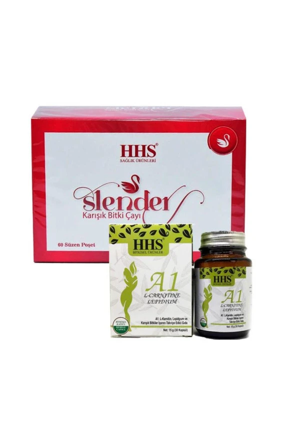 HHS A+1 Bitkisel 30 Kapsül Slender Karışık Bitki Çayı 60 Adet
