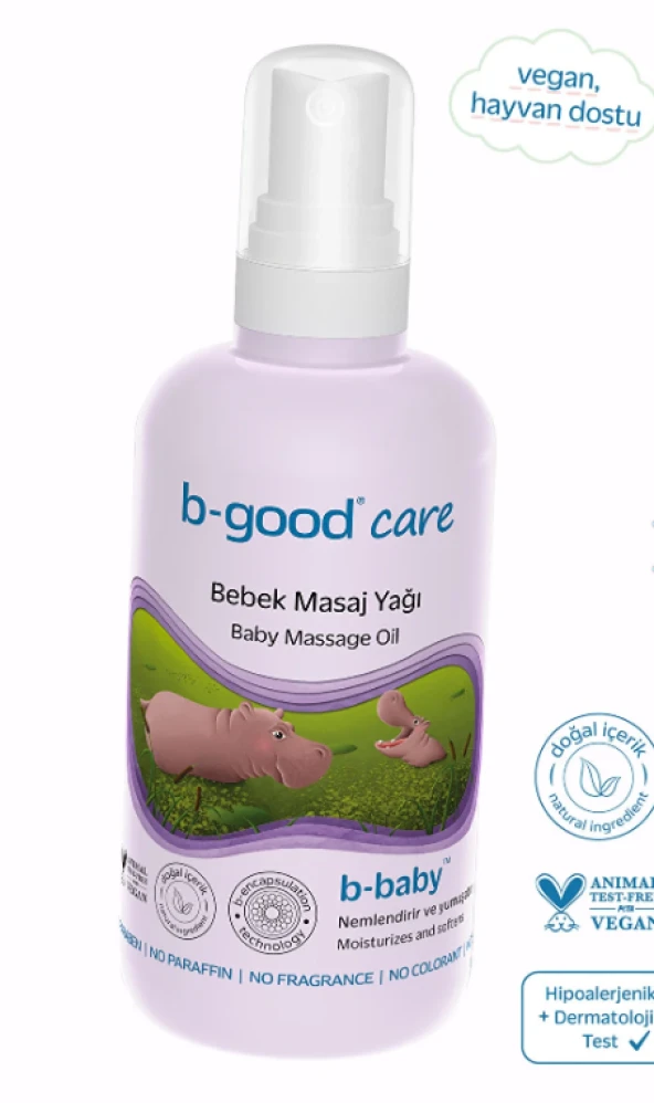 B-Good Bebek Masaj Yağı 150 ml Bebek Bakım Yağı