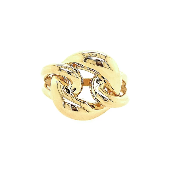 Sade Altın Halka Gurmet Yüzük 14k - Resim 2