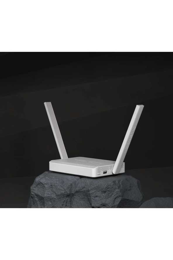Keenetic Omni Dsl N300 Wi-Fi Mesh Gigabit VDSL2/ADSL2+ Modem Router, 3-Port FE, 1-Port GE, USB Portu