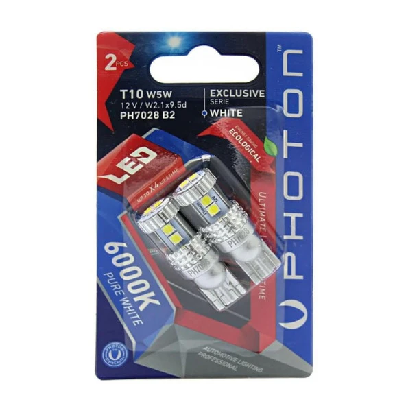 Photon W5W 15SMD 12V CB PARK LED PH7028 B2 ürün görseli 1