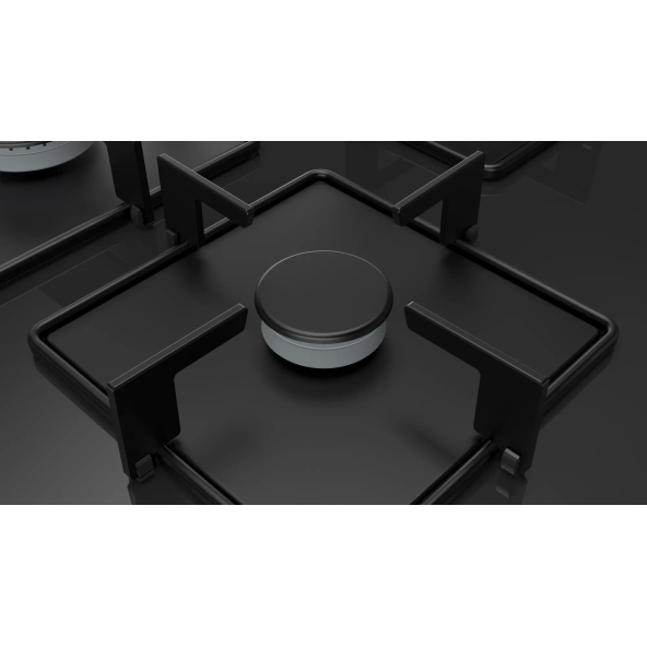 Bosch Pnq7b9o12o Wok Gözlü Siyah Cam Ankastre Ocak - 4