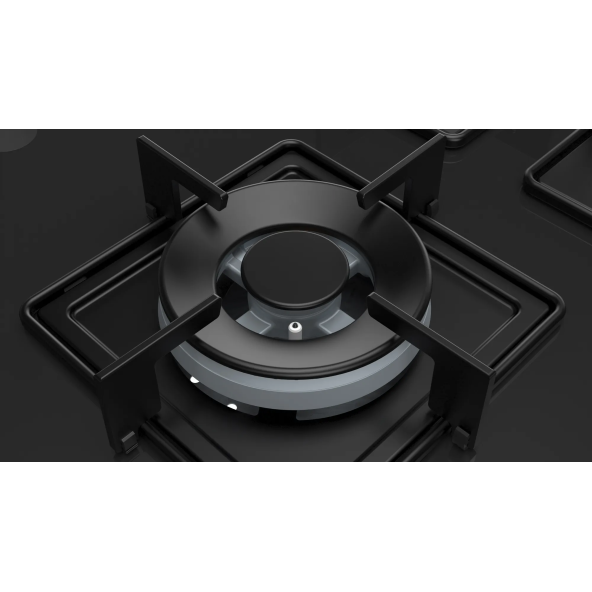 Bosch Pnq7b9o12o Wok Gözlü Siyah Cam Ankastre Ocak - 5