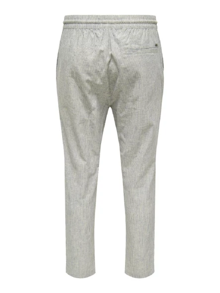 JACK JONES ONLY&SONS Erkek Keten Pantolon 22028329 - Resim 2