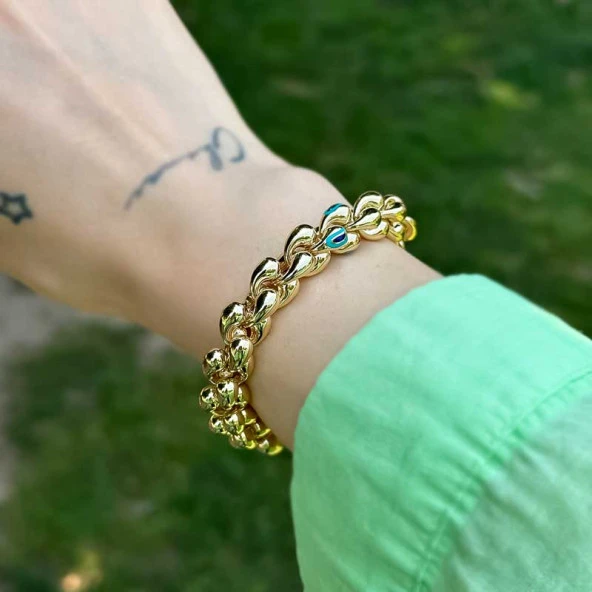 14k Altın Cetaş Fortuna Bileklik ürün görseli