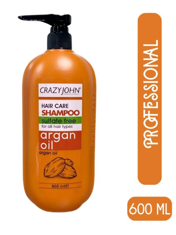 BİTKİSEL TUZSUZ ŞAMPUAN ARGAN OİL 600ml