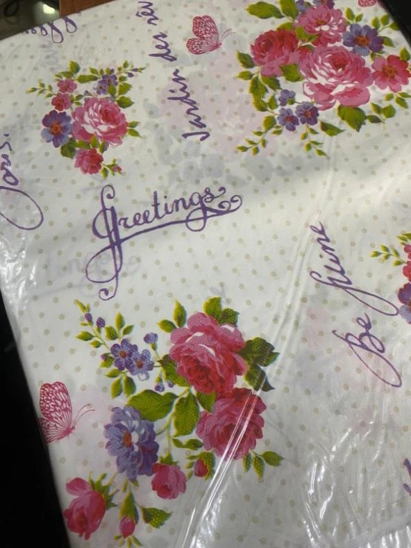 MUŞAMBA ASTARLI MASA ÖRTÜSÜ 110*140 - Resim 12