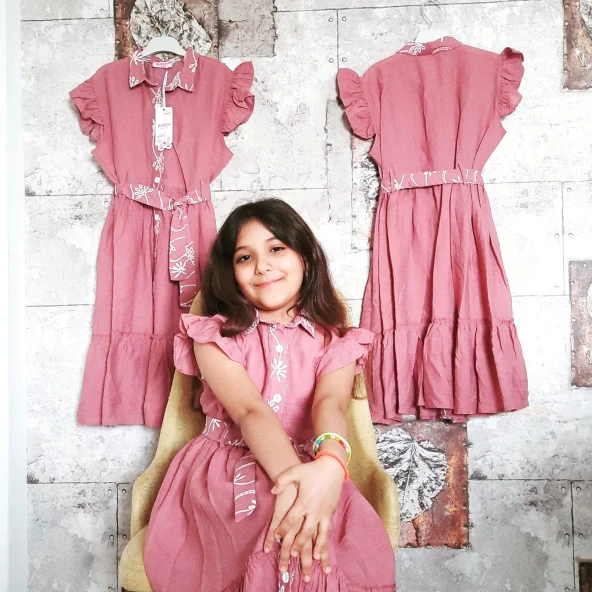 BUKEM KISA KOL ELBİSE