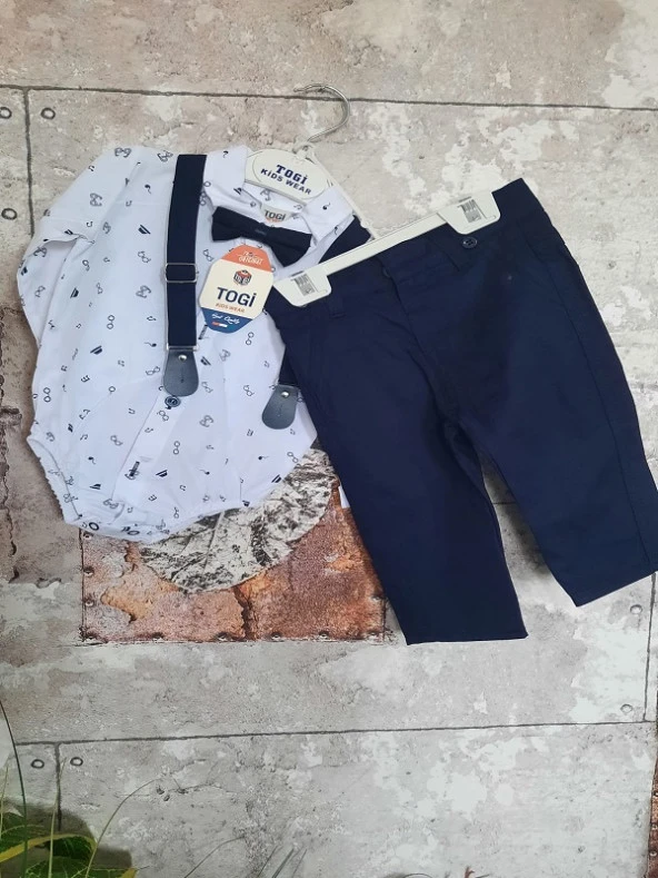 togi Çıtçıtlı Gözlük Dsn Gömlek Takım