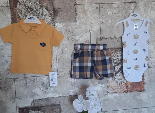 Nazar DİNAZOR NAKIŞLI ÜÇLÜ TAKIMI