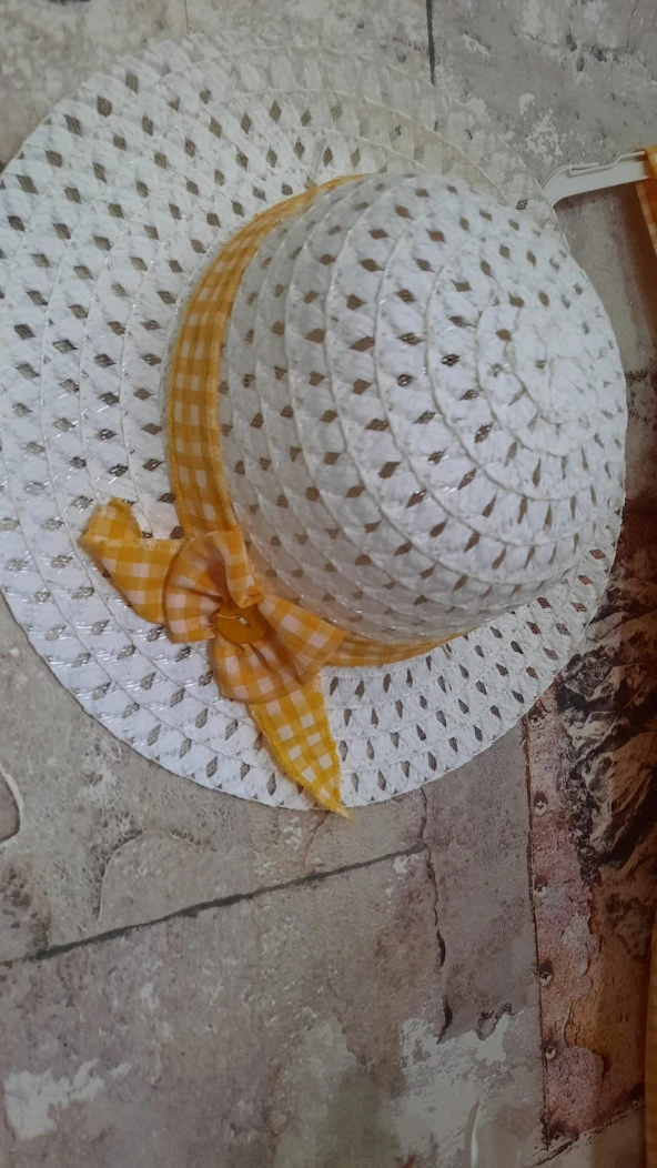 ANT POTİ ŞAPKALI SARI RENKLİ sarı renkli - 3