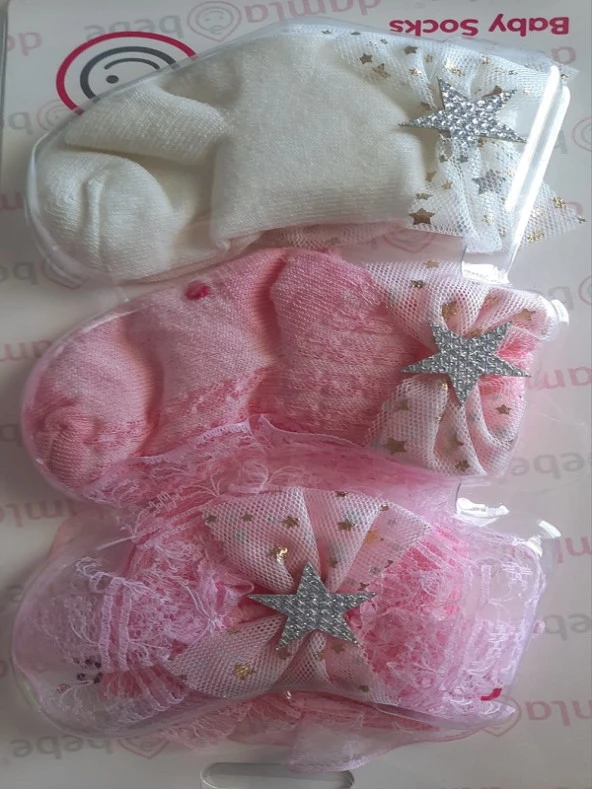 Damla KIZ BEBEK ÇORAPLARI