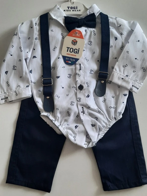 togi Çıtçıtlı Gözlük Dsn Gömlek Takım - 3