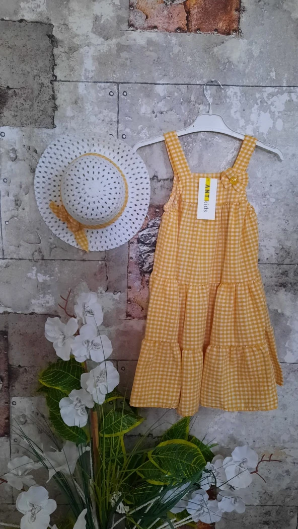 ANT POTİ ŞAPKALI SARI RENKLİ sarı renkli - 4