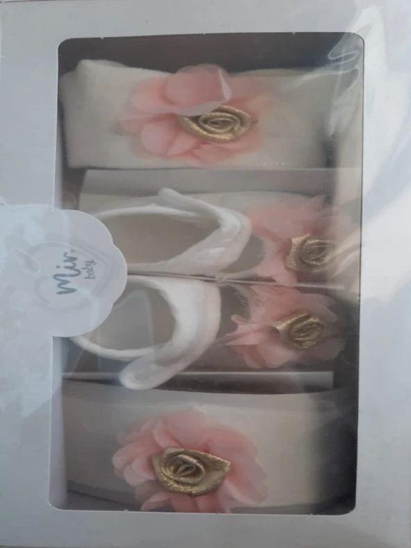 Minisan Bebek Üçlü Patik Takım - 6