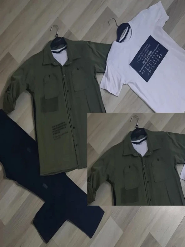 Ruhat Kids Ruhat Qualıty Assured Üçlü Erkek Gömlekli Takımı - 5