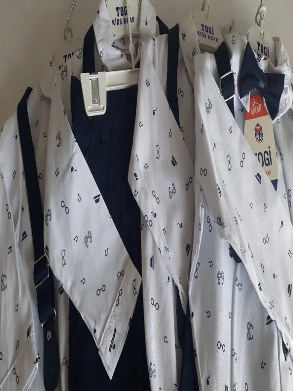 togi Çıtçıtlı Gözlük Dsn Gömlek Takım - 7