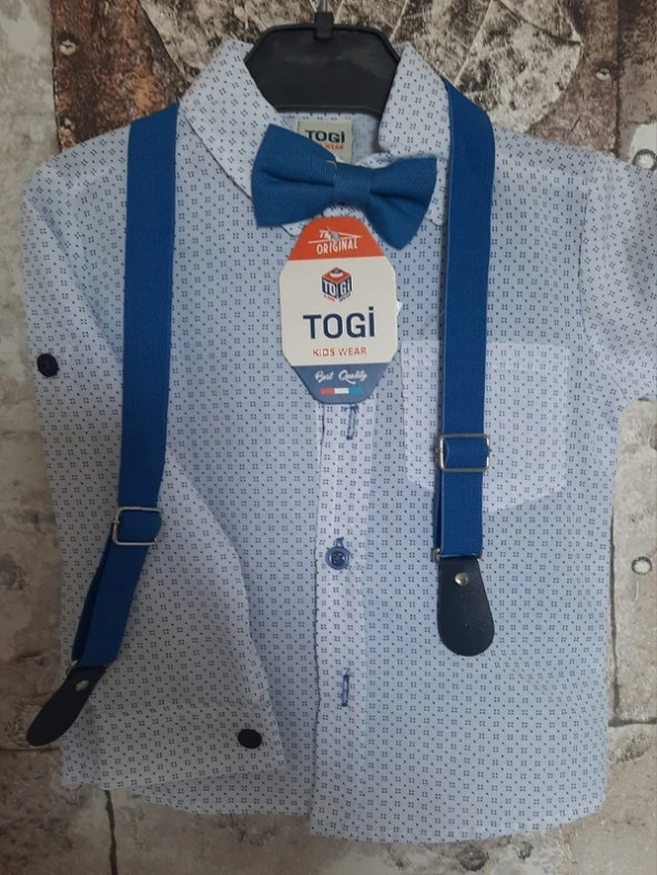 TOGİ NOKTALI DESENLİ Erkek GÖMLEK TAKIMI - 6