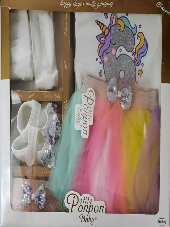 Ponpon Baby Ponpon Kız Mevlüt Tütü Seti