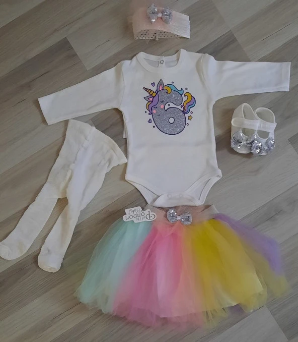 Ponpon Baby Ponpon Kız Mevlüt Tütü Seti - 6