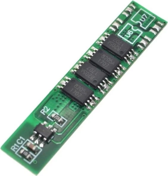 1s 10A 3,7V Bms Koruma Kartı Lityum Batarya 18650 Li-Ion Lipo Protection Module