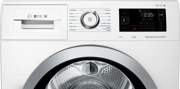 Bosch WTWH8760TR 9 kg  Isı Pompalı Kurutma Makinesi - Resim 5