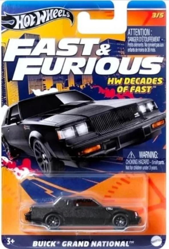 Hot Wheels Fast & Furious Buick Grand National HRW43