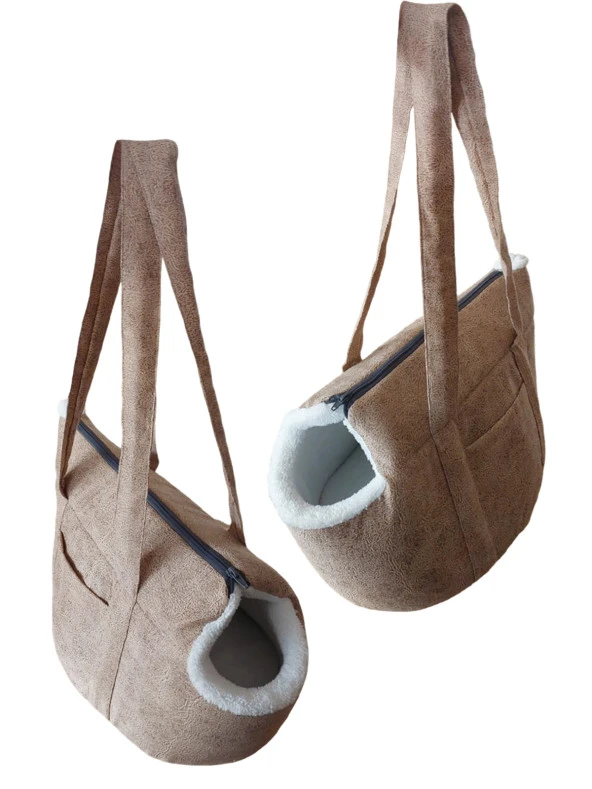 Milano Kedi Köpek El Omuz Taşıma Çantası, Evcil Hayvan El Omuz Seyahat Çantası - 3